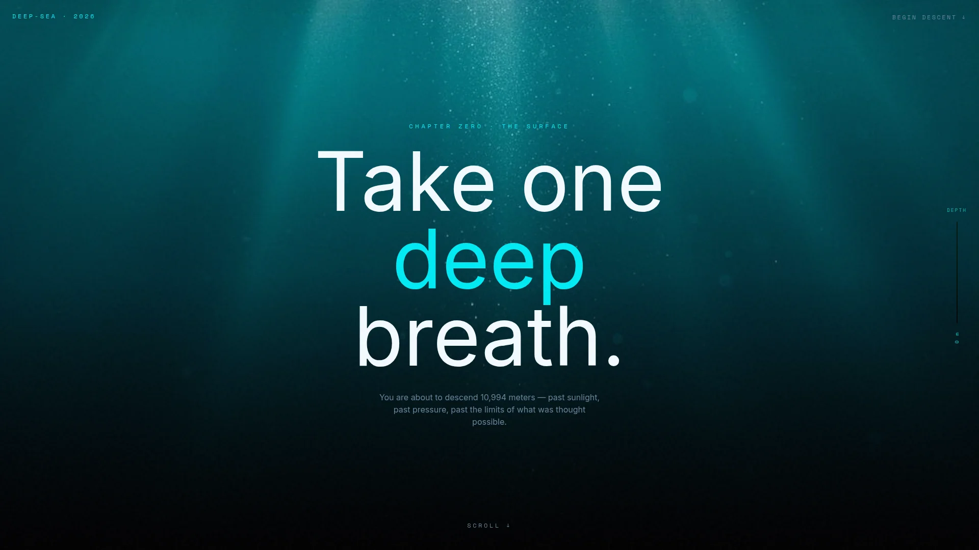 DEEP SEA project preview